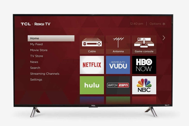 TCL 43S305 40-Inch 1080p Roku Smart LED TV.